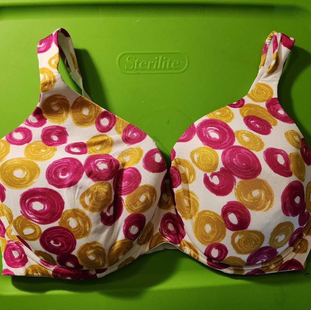 Colorful Patterned Bra - Picture 6 of 6